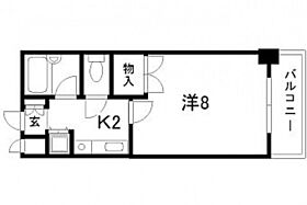 メゾン菊地  ｜ 広島県広島市東区愛宕町（賃貸マンション1K・6階・24.30㎡） その2