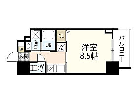 CASSIA河原町平和大通  ｜ 広島県広島市中区河原町（賃貸マンション1K・15階・27.18㎡） その2