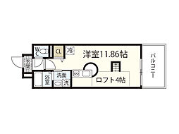 間取図画像 ワンルーム