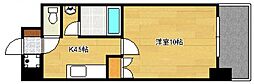 アベニュー牛田新町 1DKの間取図画像