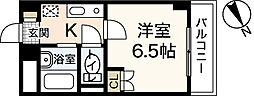 Mcity 1Kの間取図画像
