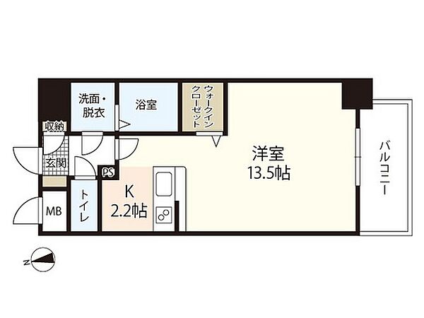 DAIYA komachi-BLD ｜広島県広島市中区小町(賃貸マンション1R・3階・39.60㎡)の写真 その2