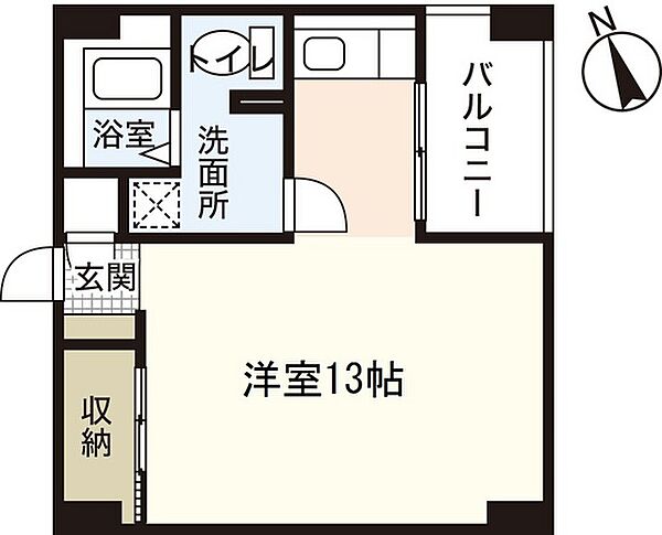 ミオ　パエーゼ ｜広島県広島市中区南竹屋町(賃貸マンション1R・3階・34.13㎡)の写真 その2