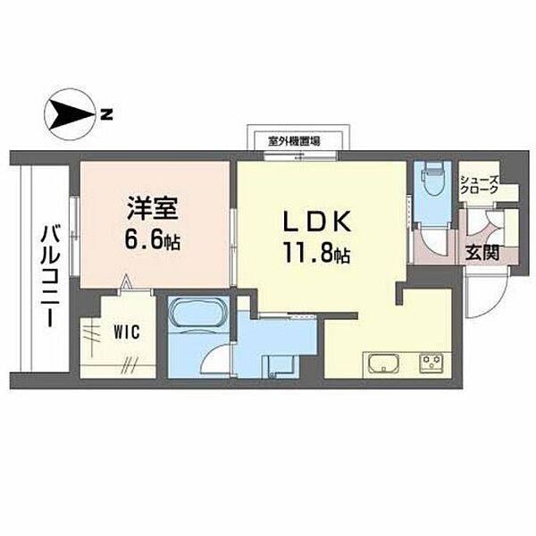 モントレゾール ｜広島県広島市中区住吉町(賃貸マンション1LDK・3階・47.04㎡)の写真 その2