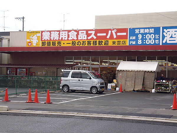 画像17:スーパー「業務用食品スーパー東雲店まで585ｍ」