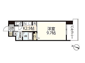 広島県広島市西区観音本町1丁目（賃貸マンション1K・2階・29.97㎡） その2