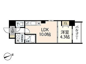 広島県広島市中区三川町（賃貸マンション1LDK・8階・36.00㎡） その2