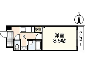 ハイツリリアン  ｜ 広島県広島市南区宇品神田1丁目（賃貸マンション1K・5階・27.28㎡） その2