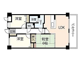 広島県広島市西区田方3丁目（賃貸マンション3LDK・14階・68.52㎡） その2