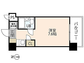 広島県広島市西区井口3丁目（賃貸マンション1R・4階・17.41㎡） その2