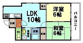 広島県広島市西区打越町（賃貸マンション2LDK・3階・47.31㎡） その2