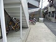 自転車も置けます♪