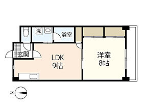 ＫＳビル・ド  ｜ 広島県広島市南区段原1丁目（賃貸マンション1LDK・3階・40.00㎡） その2