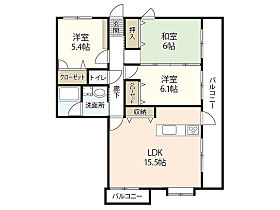 セジュール仁保  ｜ 広島県広島市南区仁保新町1丁目（賃貸マンション3LDK・3階・73.15㎡） その2