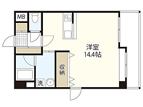 シティハイツ西霞  ｜ 広島県広島市南区西霞町（賃貸マンション1R・8階・37.00㎡） その2