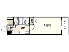 広島県広島市東区光町1丁目（賃貸マンション1K・4階・25.48㎡） その2