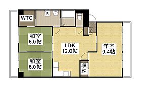 広島県広島市西区古江西町（賃貸マンション3LDK・1階・71.11㎡） その2