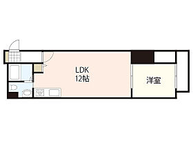 アウトサイダー京橋  ｜ 広島県広島市南区京橋町（賃貸マンション1LDK・5階・38.00㎡） その2