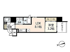 S-RESIDENCE宇品海岸  ｜ 広島県広島市南区宇品海岸1丁目（賃貸マンション1LDK・3階・29.91㎡） その2