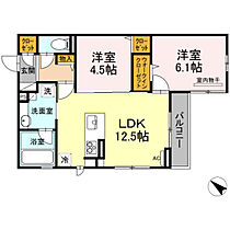 広島県広島市西区庚午北4丁目（賃貸アパート2LDK・3階・54.40㎡） その2