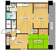 メゾンオートー  ｜ 広島県広島市南区段原3丁目（賃貸マンション3LDK・5階・60.00㎡） その2