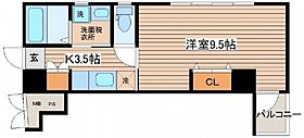 広島県広島市西区己斐本町1丁目（賃貸マンション1K・5階・28.57㎡） その2