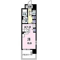 カーサ デル リオ  ｜ 広島県広島市中区光南4丁目（賃貸マンション1R・2階・30.96㎡） その2