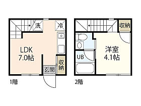 メゾン・イースト  ｜ 広島県広島市中区吉島東1丁目（賃貸アパート1LDK・1階・27.14㎡） その2