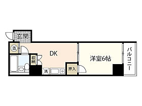 チュリス新八丁堀  ｜ 広島県広島市中区八丁堀（賃貸マンション1DK・6階・25.29㎡） その2