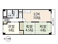 城北マンション4階4.5万円