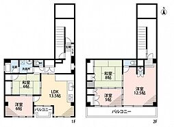 有田ビル 4SLDKの間取図画像