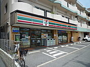 コンビニ「セブンイレブン広島江波南3丁目店まで667ｍ」