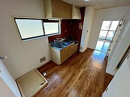 霞ハイツ 2階2DKのリビング/ダイニング