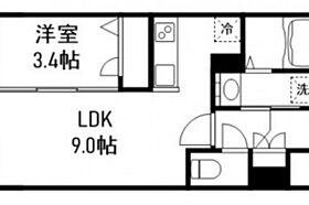 月光江波東弐番館  ｜ 広島県広島市中区江波東2丁目（賃貸マンション1LDK・3階・29.77㎡） その2