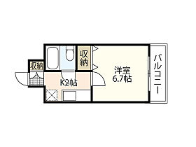 アクシス翠町  ｜ 広島県広島市南区翠4丁目（賃貸マンション1K・3階・22.10㎡） その2