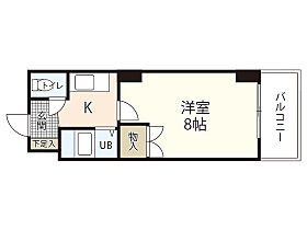 カルティエ城北通り  ｜ 広島県広島市中区東白島町（賃貸マンション1K・2階・20.00㎡） その2