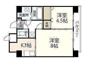 MSK牛田  ｜ 広島県広島市東区牛田早稲田1丁目（賃貸マンション1LDK・5階・34.85㎡） その2