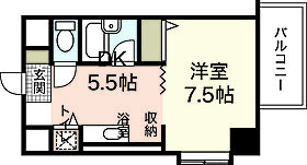 竹屋町原野ビル  ｜ 広島県広島市中区竹屋町（賃貸マンション1DK・9階・29.52㎡） その2