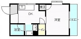 広島県広島市西区中広町3丁目（賃貸マンション1DK・2階・29.64㎡） その2