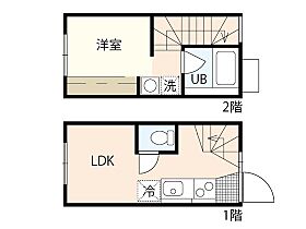 本浦コーポラスI  ｜ 広島県広島市南区本浦町（賃貸アパート1DK・1階・22.78㎡） その2