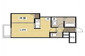 広島県広島市西区南観音4丁目（賃貸アパート1LDK・3階・26.81㎡） その2