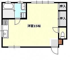 鹿籠コーポラス  ｜ 広島県安芸郡府中町鹿籠1丁目（賃貸マンション1R・4階・32.00㎡） その2