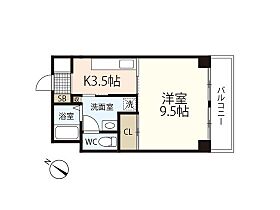 広島県呉市本通5丁目（賃貸マンション1K・5階・35.00㎡） その2