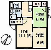 広島県広島市安芸区矢野西4丁目（賃貸アパート2LDK・1階・47.63㎡） その2