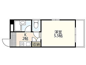 広島県広島市西区東観音町（賃貸マンション1K・4階・17.25㎡） その2