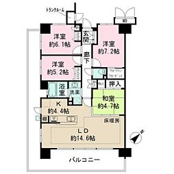 間取図画像 4LDK