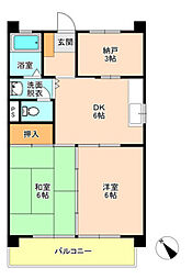 光原ビル 2SDKの間取図画像