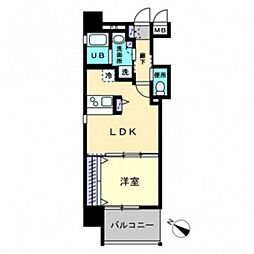 GranCredo 1LDKの間取図画像