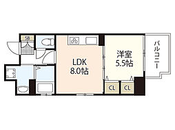 Istyle千田町 1LDKの間取図画像