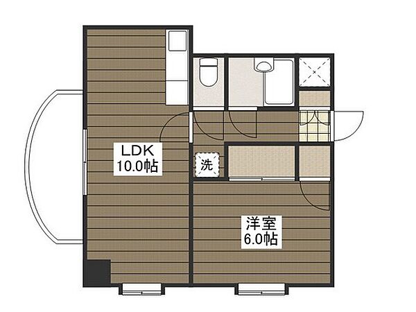 プーテゥジュール2番街 ｜広島県広島市安佐南区東原1丁目(賃貸マンション1LDK・5階・41.13㎡)の写真 その2